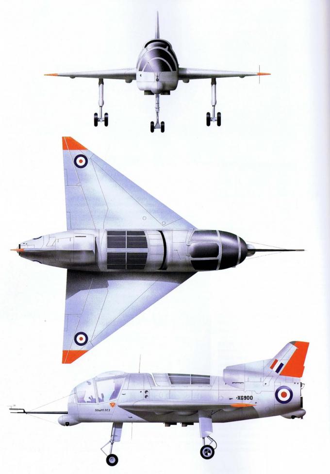 Экспериментальный самолет Short S.C.1. Великобритания