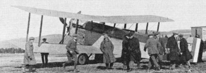 Самолет для дальних перелетов Sopwith Atlantic. Великобритания