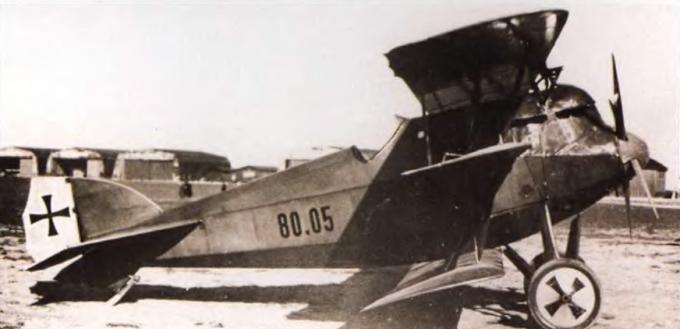 Опытный истребитель WKF Dr.I (80.05). Австро-Венгрия