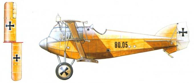 Опытный истребитель WKF Dr.I (80.05). Австро-Венгрия