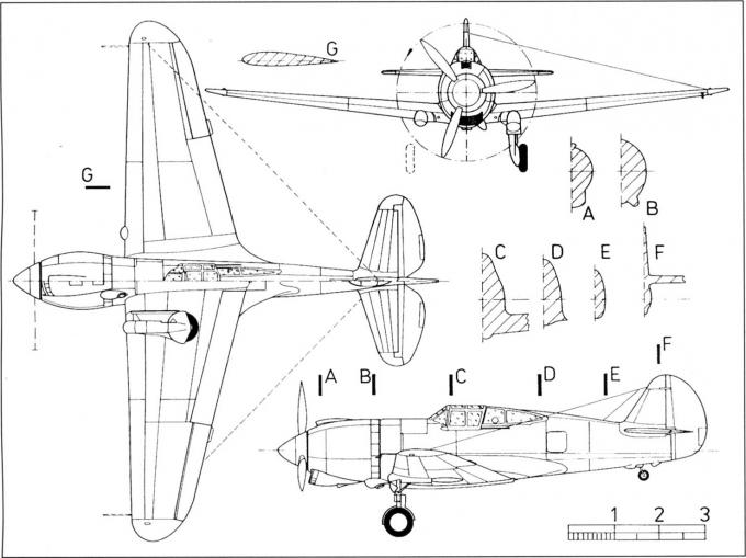 Опытный истребитель Curtiss XP-42. США