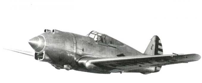 Опытный истребитель Curtiss XP-42. США