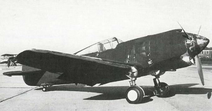 Опытный истребитель Curtiss XP-42. США