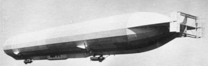 Пассажирский дирижабль Zeppelin LZ 10 Schwaben. Германия
