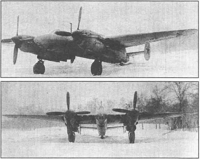 Опытные тяжелые истребители-перехватчики на базе Ту-2. СССР