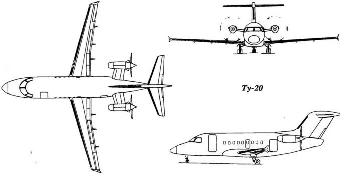 Проект ближнемагистрального пассажирского самолёта Ту-324. Россия