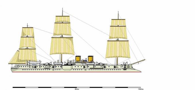 Крейсер «Китежград» - защитник торговли