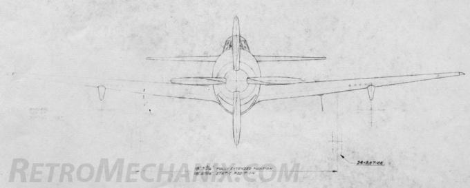 Реактивный удар грома. Проект истребителя Jet Thunderbolt. США