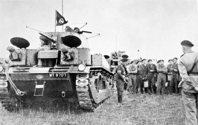 Разбор полётов в Танковой бригаде, Солсбери, середина 30-х годов