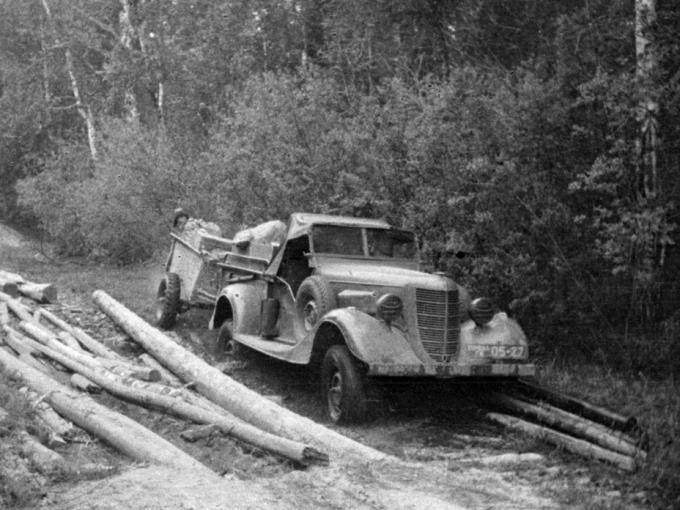 Позже опытный образец ГАЗ-61-416 использовался ГАЗ для различных тестов