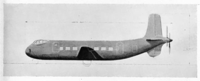 "Небесные автобусы" от Дуглас. Douglas Model 1004 DC-8 Skybus