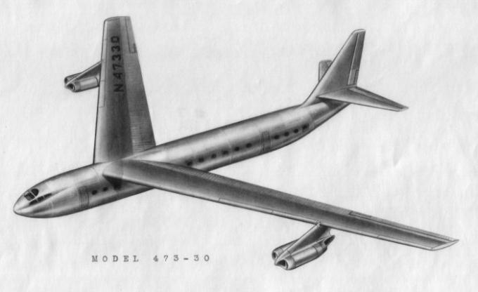 На советском пути. Проекты пассажирского лайнера Boeing Model 473