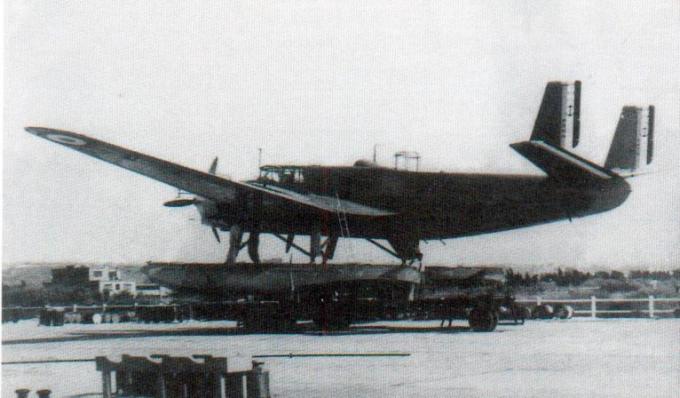 Опытный поплавковый бомбардировщик-торпедоносец SNCAC NC.410. Франция