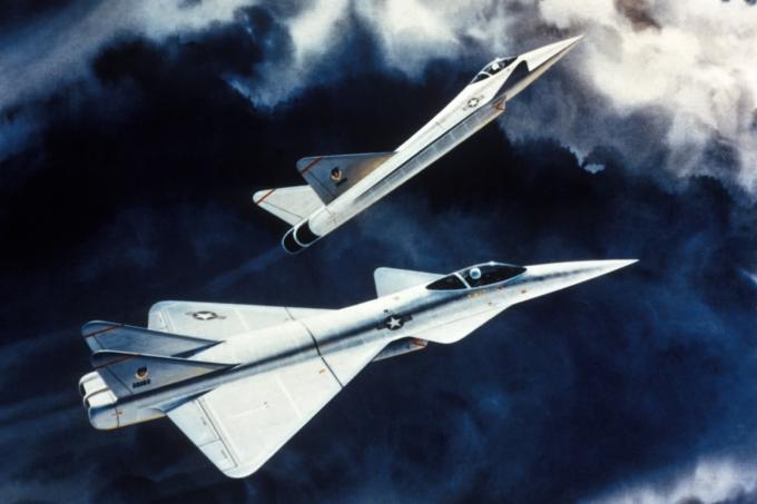 Концепт Lockheed ATF (1982 года) включал в свою конструкцию «округлый стелс»