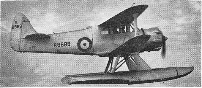 Радиоуправляемый гидросамолет-мишень Airspeed AS.30 Queen Wasp и связной самолет AS.38. Великобритания