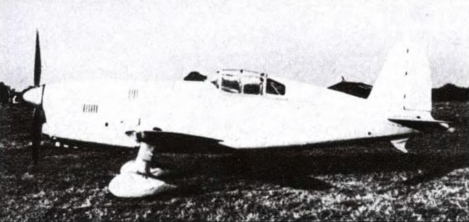 Опытный легкий истребитель ANF-Mureaux 190 C1. Франция