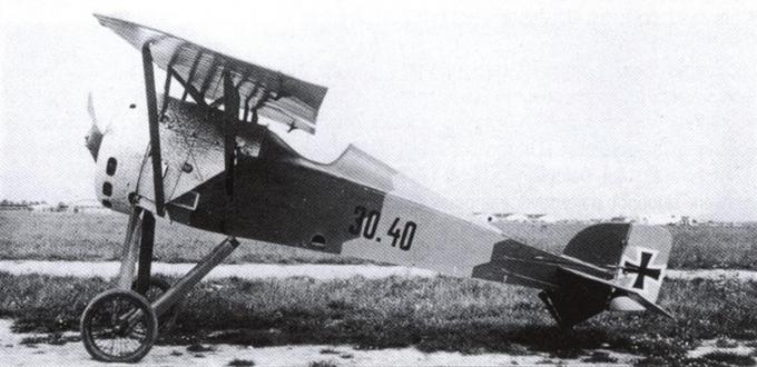 Опытный истребитель Aviatik (Berg) 30.40. Австро-Венгрия