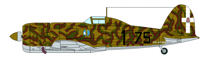 Альтернативные истребители Челестино Розателли. Часть 2. Альтернативные истребители FIAT CR.43 Mangusta. Эпизод 2