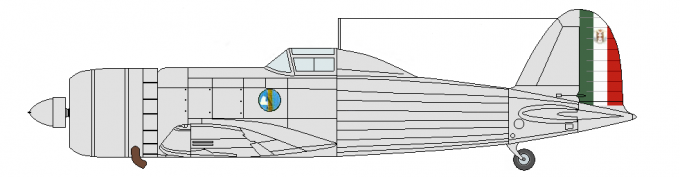 Альтернативные истребители Челестино Розателли. Часть 2. Альтернативные истребители FIAT CR.43 Mangusta. Эпизод 3.2