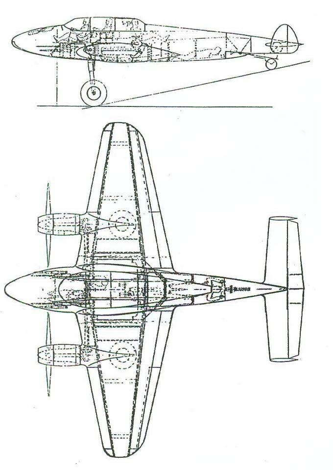 Проект тяжелого истребителя Arado Ar E.561. Германия