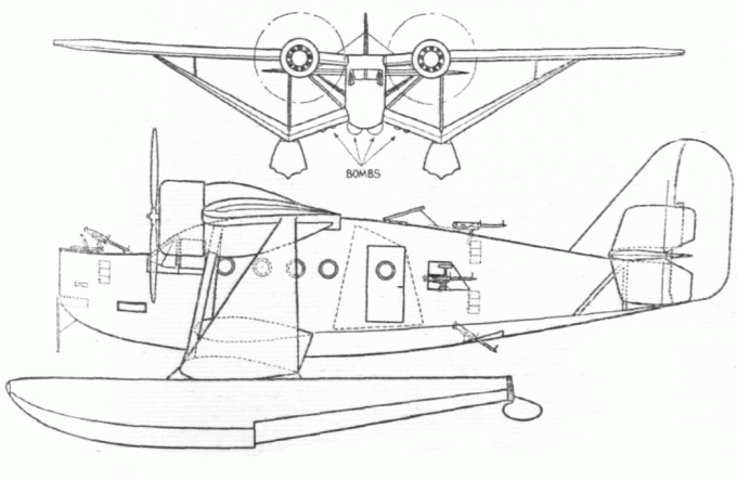 Поплавковый бомбардировщик Bellanca Model 77-320. США