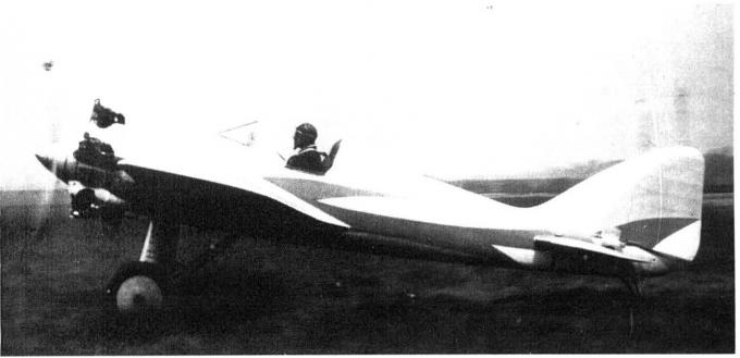 Гоночные и рекордные самолеты компании Bernard. Часть 4 Гоночный самолет Bernard S-72