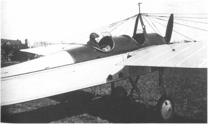 Легкий персональный самолет Blackburn White Falcon. Великобритания