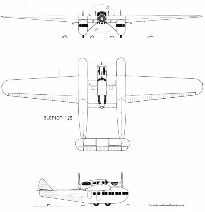 Пассажирский самолет Bleriot 125 Часть 1