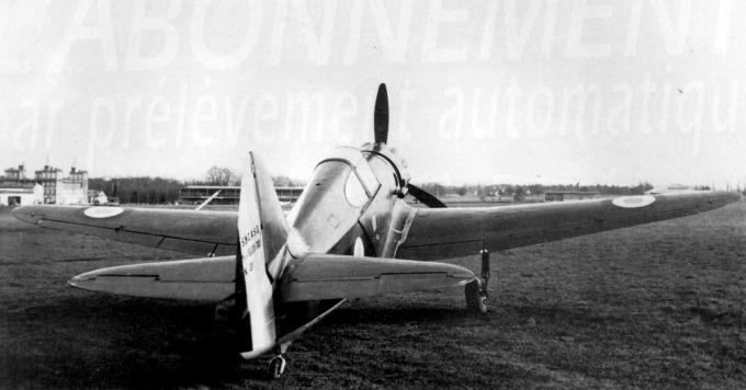 Bloch MB-700 – последний из … компании SPAD. Опытный легкий истребитель Bloch MB-700. Франция