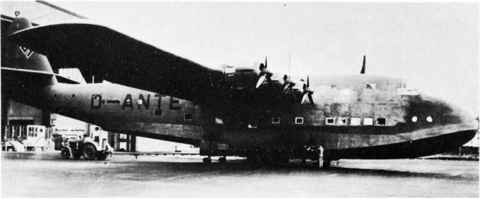 Летающие лодки Blohm & Voss BV 222. Германия