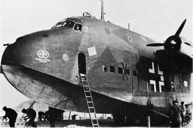 Летающие лодки Blohm & Voss BV 222. Германия