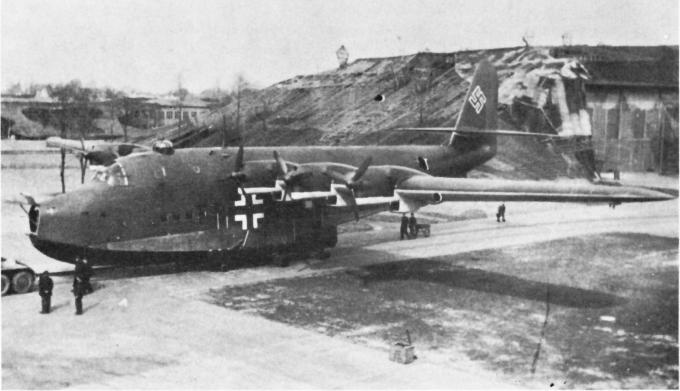 Летающие лодки Blohm & Voss BV 222. Германия