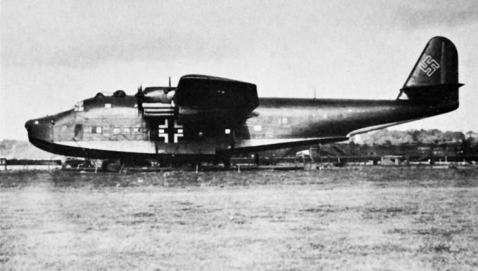 Летающие лодки Blohm & Voss BV 222. Германия