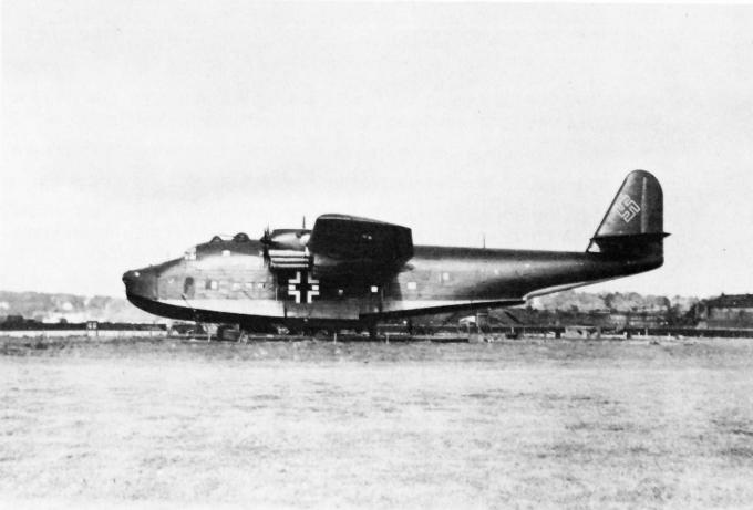 Летающие лодки Blohm & Voss BV 222. Германия