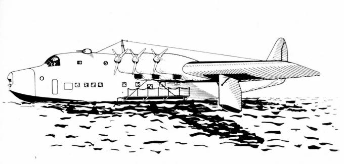 Летающие лодки Blohm & Voss BV 222. Германия