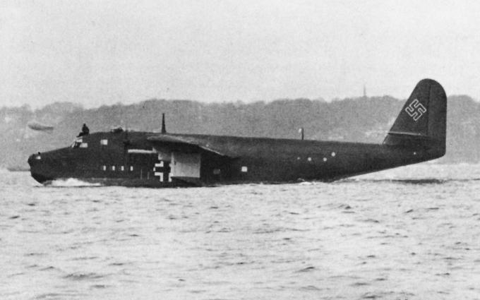 Летающие лодки Blohm & Voss BV 222. Германия