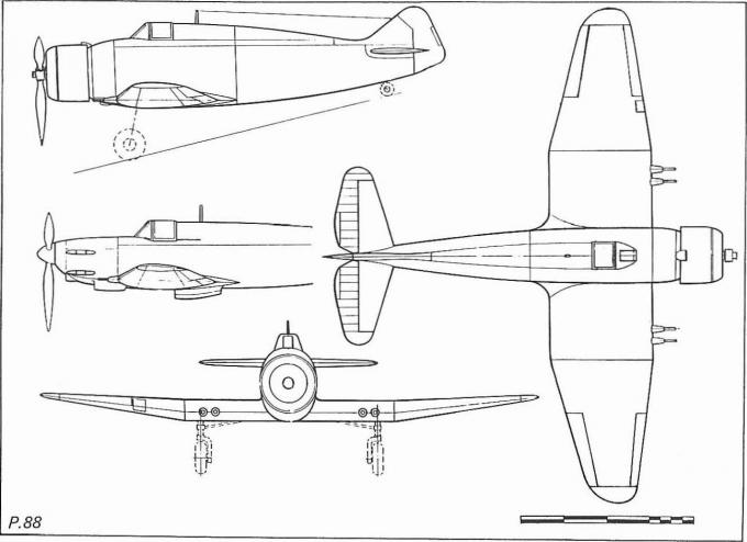 Проект истребителя Boulton-Paul P.88. Великобритания