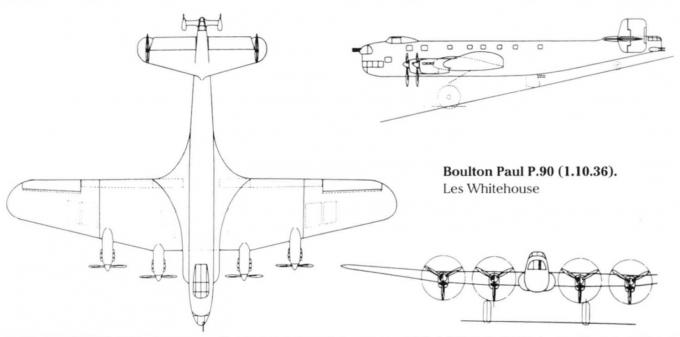 Проекты британских бомбардировщиков спецификации B.12/36.Часть 2