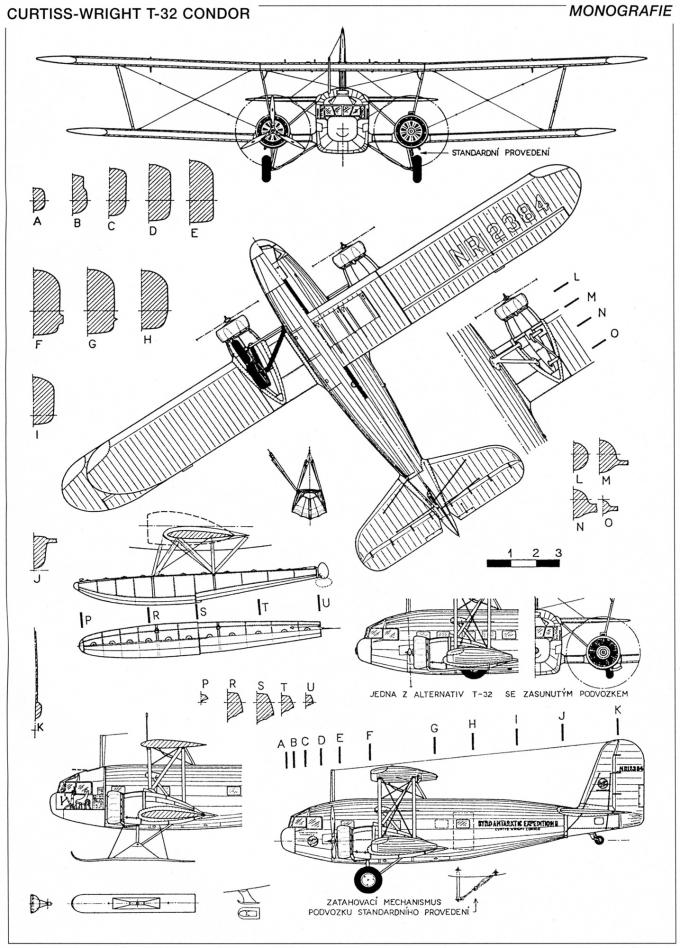 «Кондоры» Джорджа Пейджа. Семейство самолётов на базе Curtiss-Wright T-32 Condor II. США Часть 2
