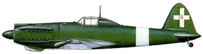 Опытный истребитель Caproni-Vizzola F.6Z. Италия