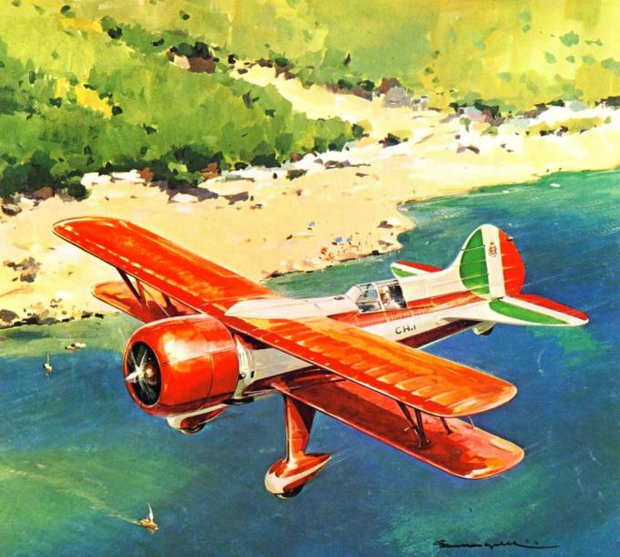 Когда концерн Caproni интересовался истребителями… Опытный истребитель Caproni CH-1. Италия