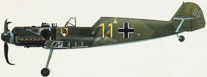 Трофейные истребители Messerschmitt Me 109. Часть 5