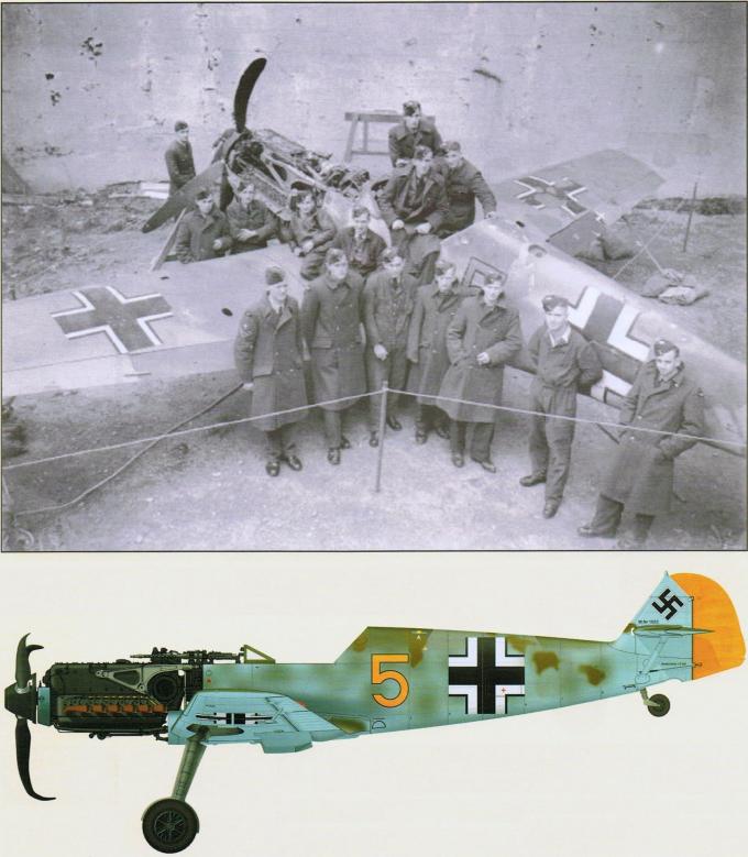 Трофейные истребители Messerschmitt Me 109. Часть 6
