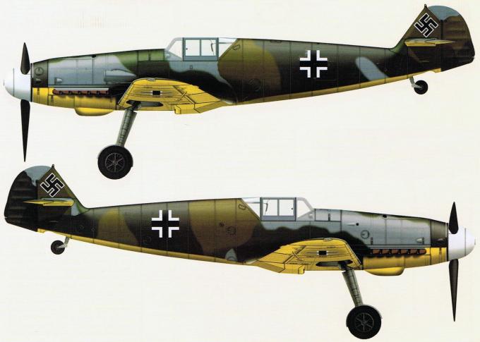 Трофейные истребители Messerschmitt Me 109. Часть 12