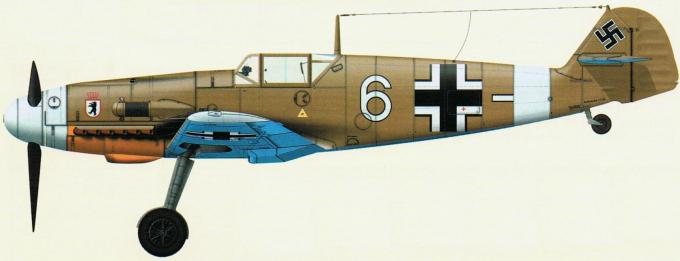 Трофейные истребители Messerschmitt Me 109. Часть 14