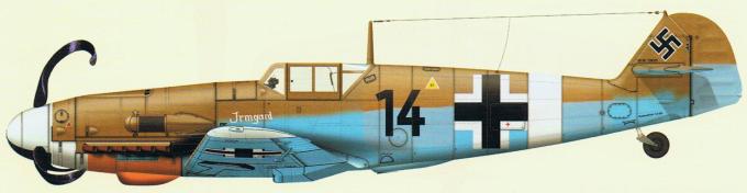 Трофейные истребители Messerschmitt Me 109. Часть 15