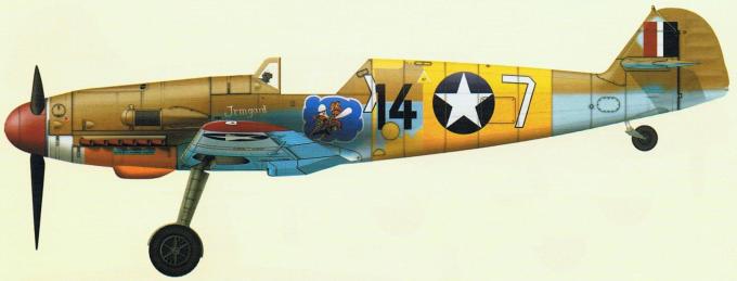 Трофейные истребители Messerschmitt Me 109. Часть 15