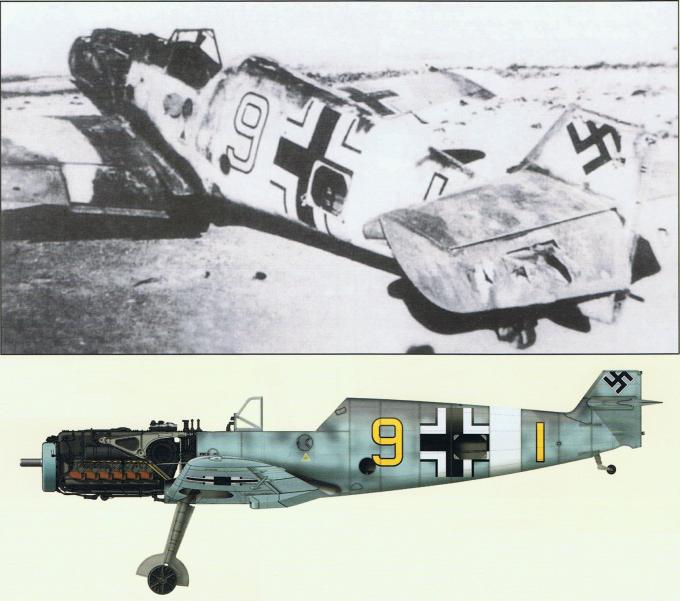 Трофейные истребители Messerschmitt Me 109. Часть 18