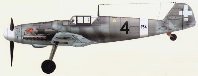 Трофейные истребители Messerschmitt Me 109. Часть 19