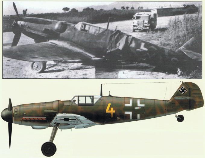Трофейные истребители Messerschmitt Me 109. Часть 23